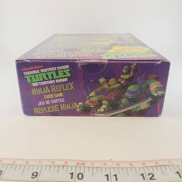 Teenage Mutant Ninja Turtle Reflex Card Game Plunger Pick Up - Picture 5 of 5